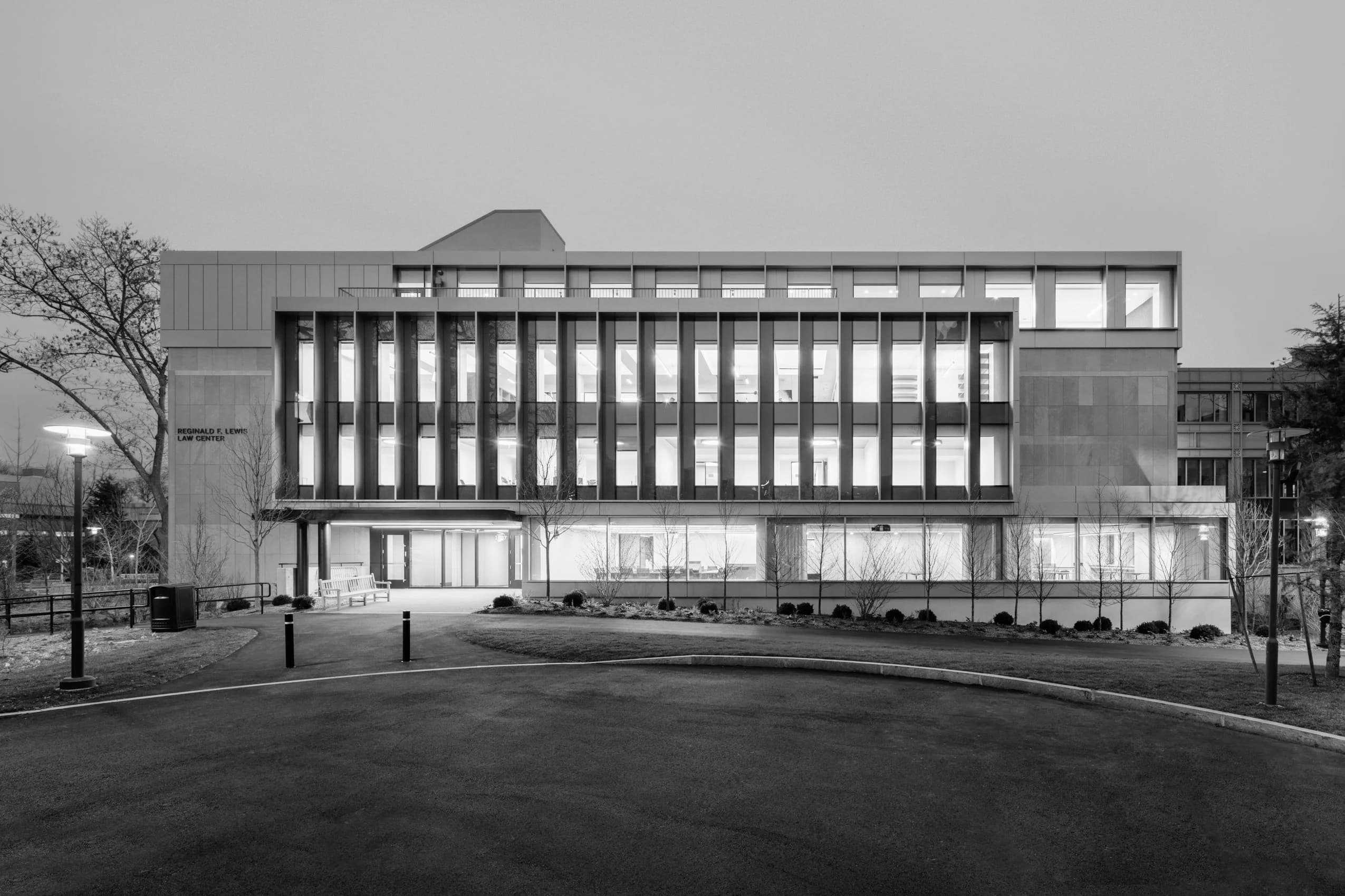 Photo of the Reginald F. Lewis Center at Harvard University